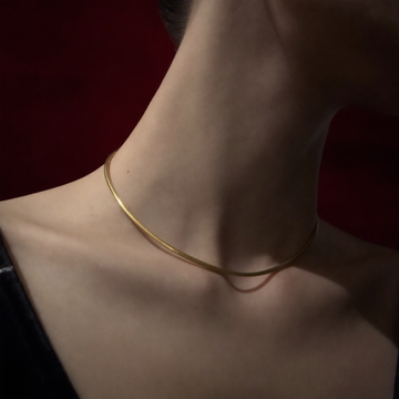 Thread Necklace - Gold